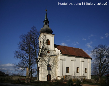 Lukov - kostel sv. Jana KĹ™titele